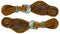 Showman Showman Youth Floral Tooled Spur Straps