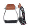 Showman Showman Youth Shimmering Beaded Navajo Print Stirrup