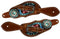 Showman Showman Youth Size Floral Tooled Spur Straps