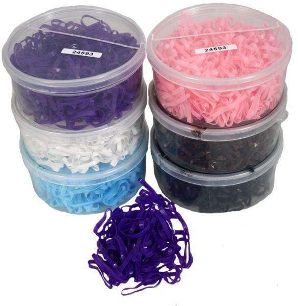 Showman Silicon Gel Mane And Tail Braiding Bands
