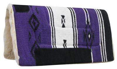 Showman Woven Acrylic Top Saddle Pad With Navajo Design