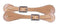 Showman Youth Leather Spur Straps