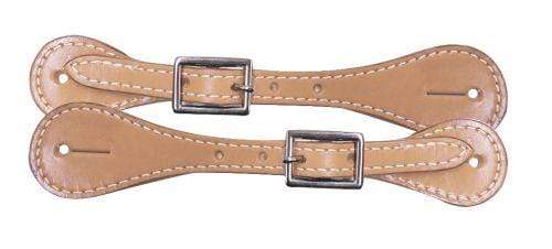 Showman Youth Leather Spur Straps
