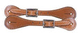 Showman Youth Leather Spur Straps