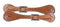 Showman Youth Leather Spur Straps