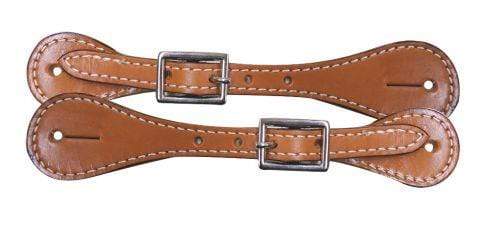Showman Youth Leather Spur Straps