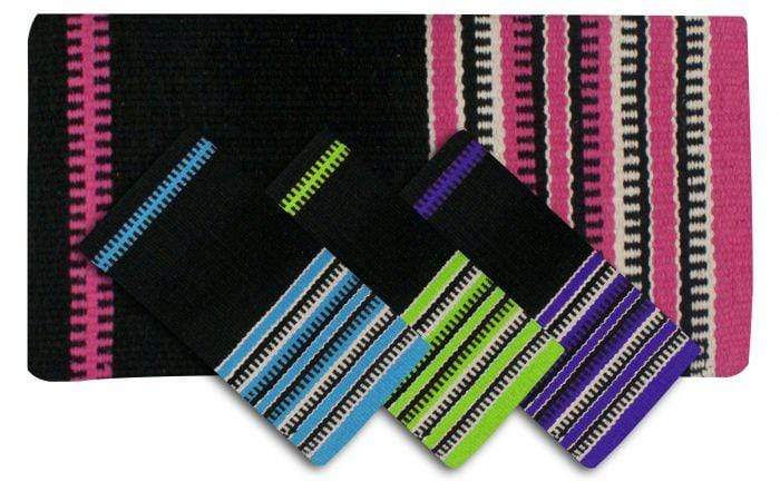 Showman Zipper Design Wool Saddle Blanket