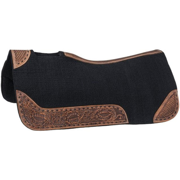 Tough-1 30” x 30” Buckstitch Barrel Saddle Pad