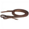 Tough-1 5/8" x 8' Doubled & Stiched Harness Leather Reins w/ Waterloop Ends