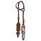 Tough-1 Ashton Collection Browband or One Ear Headstall Set