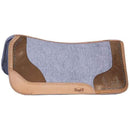Tough-1 Felt Motif Saddle Pad with Hair-On Accents