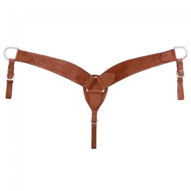 Tough-1 Floral Carved Breastcollar