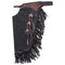 Tough-1 Floral Yoke Smooth Leather Premium Chinks