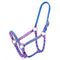 Tough-1 Mini Braided Cord Halter with Crystal Accents