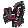 Tough-1 Premium Youth Chap and Vest Set with Gun Design