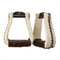 Tough-1 Royal King Rawhide Deep Roper Stirrups