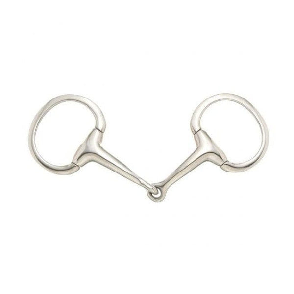 Tough-1 Tough-1 Kelly Silver Star Miniature Eggbutt Snaffle Bit