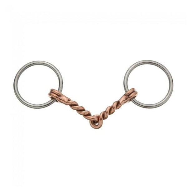 Tough-1 Tough-1 Kelly Silver Star Miniature Twisted Wire Snaffle