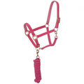 Tough-1 Tough-1 Neoprene Padded Halter with Antique Hardware Lead Set