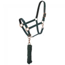 Tough-1 Tough-1 Neoprene Padded Halter with Antique Hardware Lead Set