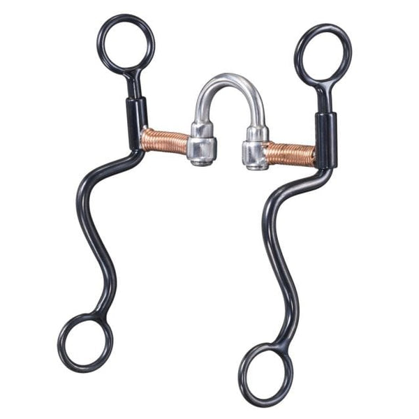 Tough-1 Tough1 Black Steel S Shank Bit with Copper Correction