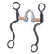 Tough-1 Tough1 Black Steel S Shank Bit with Copper Correction