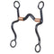 Tough-1 Tough1 Black Steel S Shank with Low Port Curb