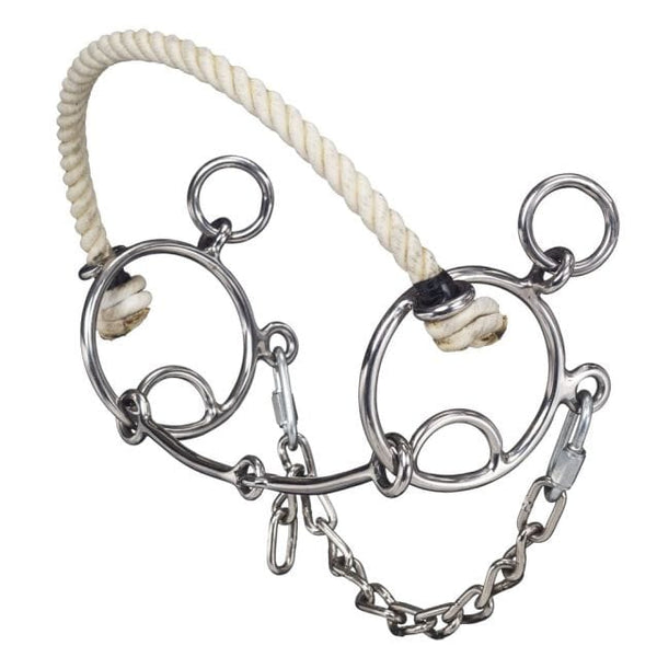 Tough-1 Tough1 Combination Rope Nose and Snaffle Mouth