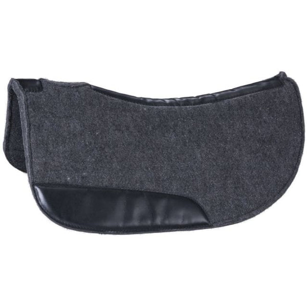 Tough-1 Tough1 Contour 3/4" Felt Barrel Saddle Pad- 28" x 14"