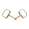 Tough-1 Tough1 Copper Mouth Dee Ring Snaffle Bit