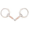 Tough-1 Tough1 Engraved Silver Eggbutt Snaffle Bit