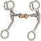 Tough-1 Tough1 French Link Tom Thumb Bit - 3 1/2"