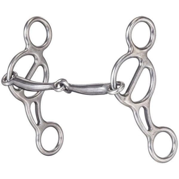 Tough-1 Tough1 Short Shank Gag Snaffle