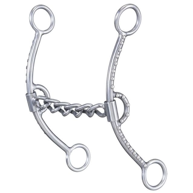 Tough-1 Tough1 Sweet Iron Chain Mouth Lifter Snaffle