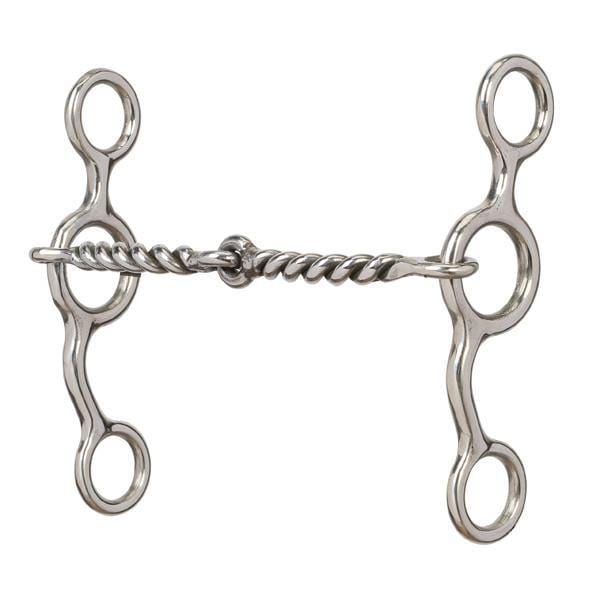 Weaver Weaver 5" Sweet Iron Twisted Wire Snaffle Mouth All Purpose Bit