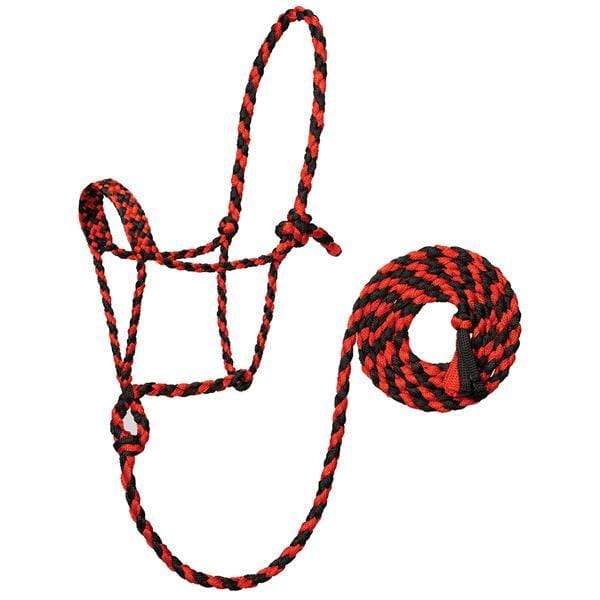 Weaver Weaver Braided Mule Tape Halter with 6' Lead