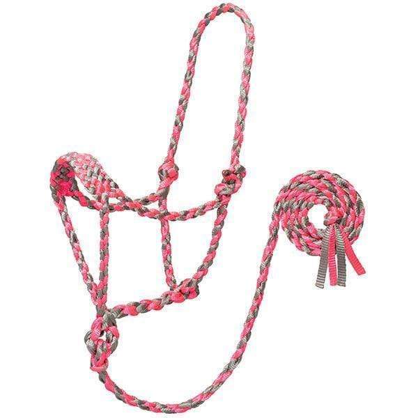Weaver Weaver Braided Mule Tape Halter with 6' Lead