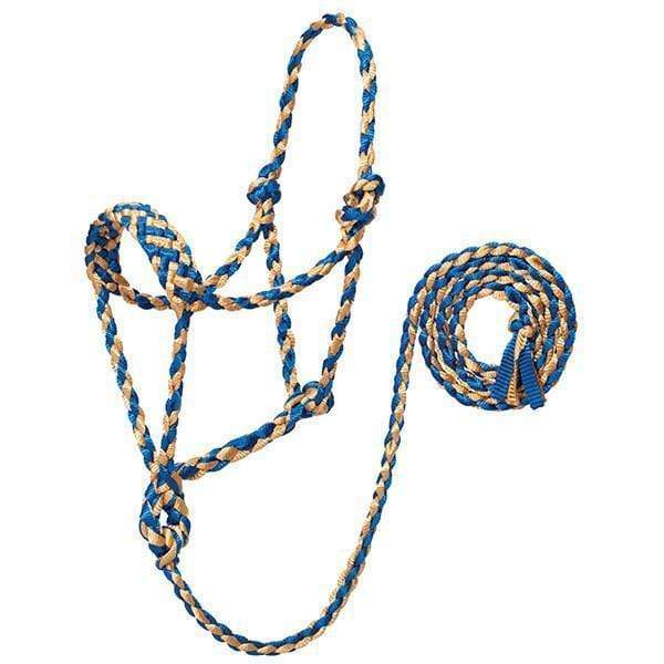 Weaver Weaver Braided Mule Tape Halter with 6' Lead