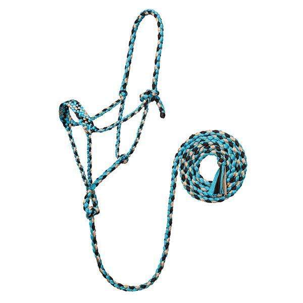 Weaver Weaver Braided Mule Tape Halter with 6' Lead