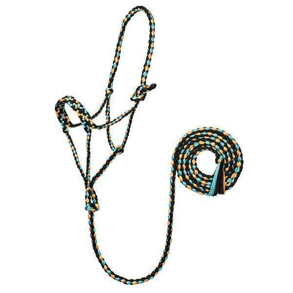 Weaver Weaver Braided Mule Tape Halter with 6' Lead