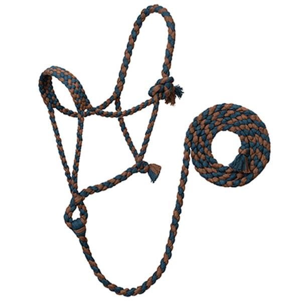 Weaver Weaver EcoLuxe™ Braided Rope Halter with 8' Lead