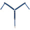 Weaver Weaver Felt Lined 1" Ring-in-Center Breast Collar