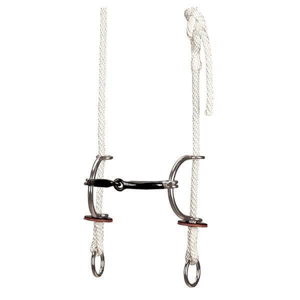 Weaver Weaver Gag Bridle with Smooth Sweet Iron Snaffle Sliding Bit