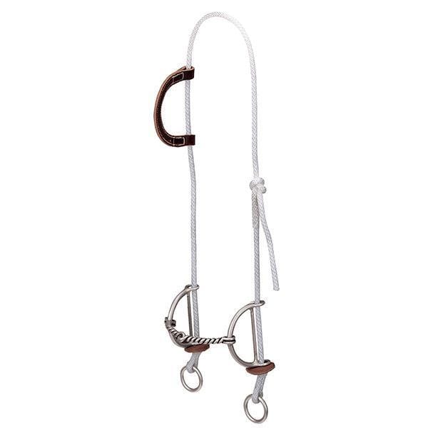 Weaver Weaver Gag Bridle with Twisted Mouth Sliding Bit