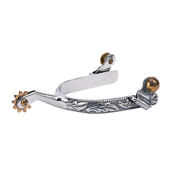 Weaver Weaver Ladies' Roping Spurs with Engraved Band