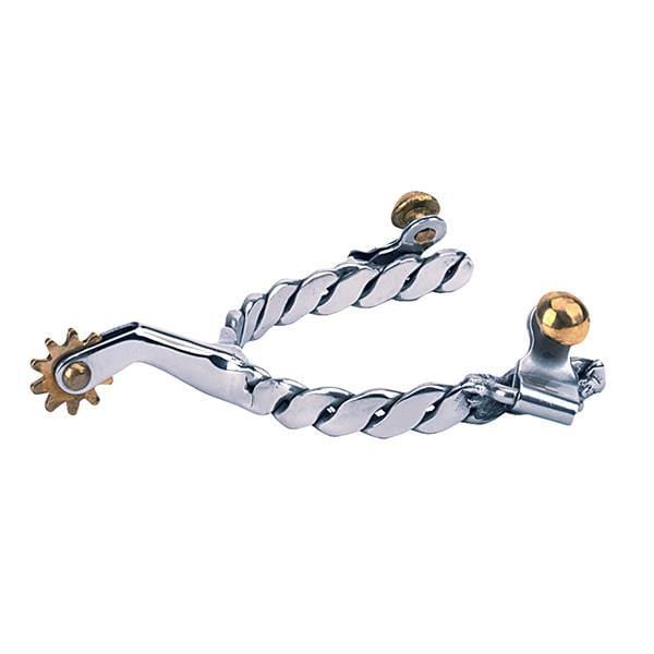 Weaver Weaver Ladies' Roping Spurs with Twisted Band