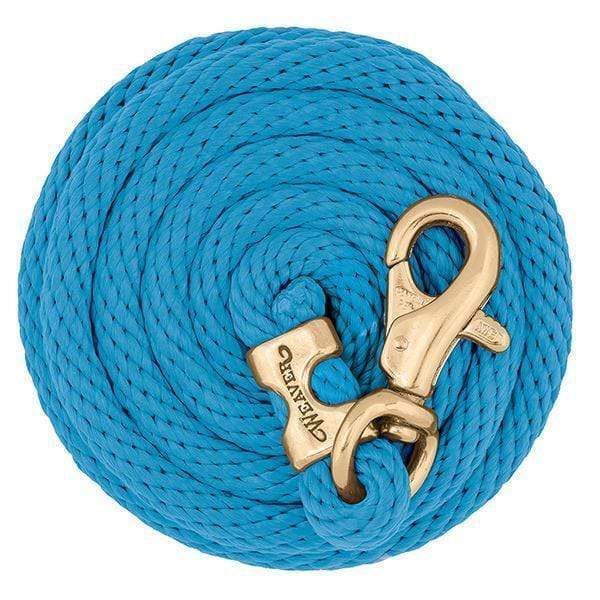 Weaver Weaver Poly Lead Rope with Brass Plated Bull Trigger Snap