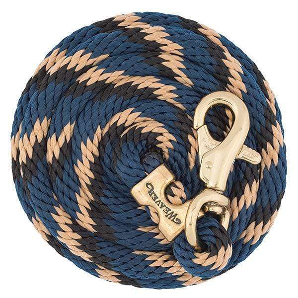 Weaver Weaver Poly Lead Rope with Brass Plated Bull Trigger Snap