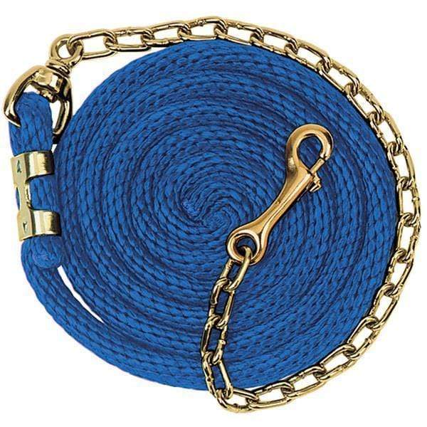 Weaver Weaver Poly Lead Rope with Brass Plated Swivel Chain