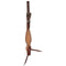 Weaver Weaver Rough Out Oiled Canyon Rose Browband Headstall